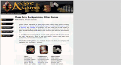 Desktop Screenshot of ancientgames.com